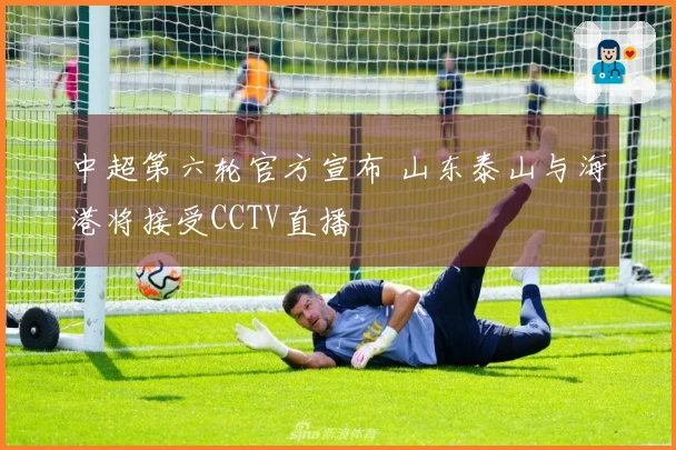 中超第六轮官方宣布 山东泰山与海港将接受CCTV直播